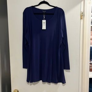 NWT Eileen Fisher scoop neck tunic